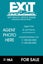 Picture of Agent Photo Sign Teal 36" x 24"
