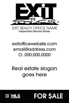 Picture of Office Sign Monotone 36" x 24"