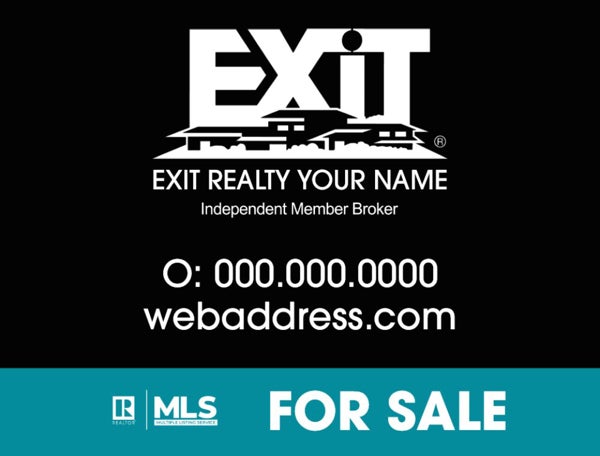 Picture of Office Sign Black 18" x 24"