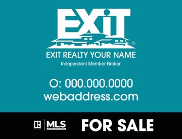 Picture of Office Sign Teal 18" x 24"