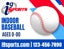 Picture of Indoor Baseball Icon Road Sign
