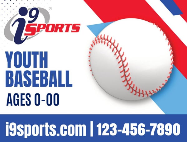 Picture of Youth Baseball Icon Road Sign