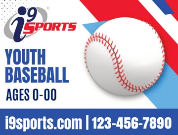 Picture of Youth Baseball Icon Road Sign
