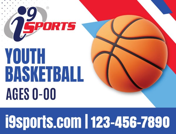 Picture of Youth Basketball Icon Road Sign