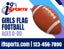 Picture of Girls Flag Football Icon Road Sign