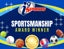 Picture of Sportsmanship Award Winner 2 Field Sign