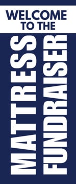 Picture of Blue Day of Sale Retractable Banner - 78" x 33"
