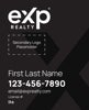 Picture of Dual Branded Large Logo, No Photo Black