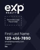 Picture of Dual Branded Large Logo, No Photo Navy