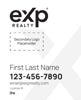 Picture of Dual Branded Large Logo, No Photo White