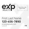 Picture of Dual Branded Large Logo, No Photo White