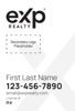 Picture of Dual Branded Large Logo, No Photo White