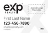 Picture of Dual Branded Large Logo, No Photo White
