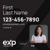 Picture of Dual Branded Large Name, Boxed Photo Black