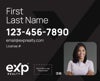 Picture of Dual Branded Large Name, Boxed Photo Black