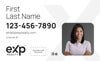 Picture of Dual Branded Large Name, Boxed Photo White