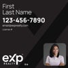 Picture of Large Name, Boxed Photo Black