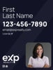 Picture of Large Name, Boxed Photo Navy