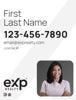Picture of Large Name, Boxed Photo White