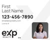 Picture of Large Name, Boxed Photo White