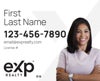 Picture of Large Name, Large Photo White