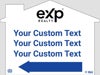 Picture of Design Your Own Directional - House Shaped (17" x 20")