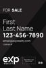 Picture of Dual Branded Large Name, No Photo Black