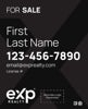 Picture of Dual Branded Large Name, No Photo Black