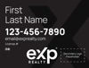 Picture of Dual Branded Large Name, No Photo Black