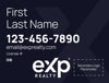 Picture of Dual Branded Large Name, No Photo Navy