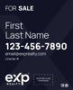 Picture of Dual Branded Large Name, No Photo Navy
