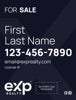 Picture of Dual Branded Large Name, No Photo Navy