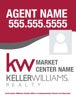 Picture of Keller Williams Agent For Sale Sign (Photo, Agent, Phone, URL) - 24" x 18"
