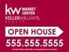 Picture of Open House With Phone (All Red) - 18" x 24"