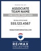 Picture of 30" x 24" Collection Long Team Logo Sign