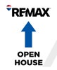 Picture of White Slash - Open House - Directional - Up - 30" x 24"
