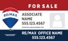 Picture of 18x30 Alt Office Short Name Agent Photo (darker red and darker blue full bleed)