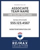 Picture of 30" x 24" Collection Long Team Logo Sign