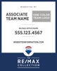 Picture of 30" x 24" Collection Team Logo Sign