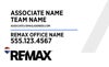Picture of White Slash - Associate - Team Name - 18" x 30"