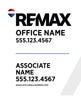 Picture of White Slash - Office Prominent - Standard - 30" x 24"