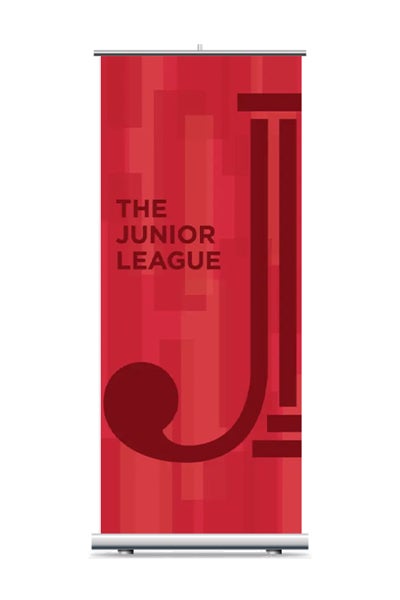 Picture of The Junior League Retractable Banner