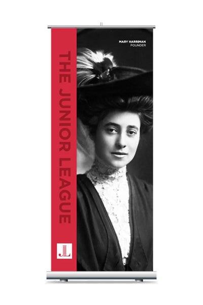 Picture of Mary Harriman Retractable Banner