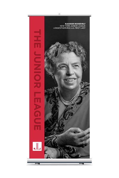 Picture of Eleanor Roosevelt Retractable Banner