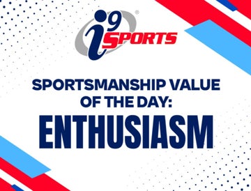 Picture of Enthusiasm Sportsmanship Value Field Sign