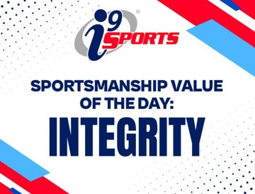 Picture of Integrity Sportsmanship Value Field Sign