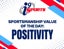 Picture of Positivity Sportsmanship Value Field Sign
