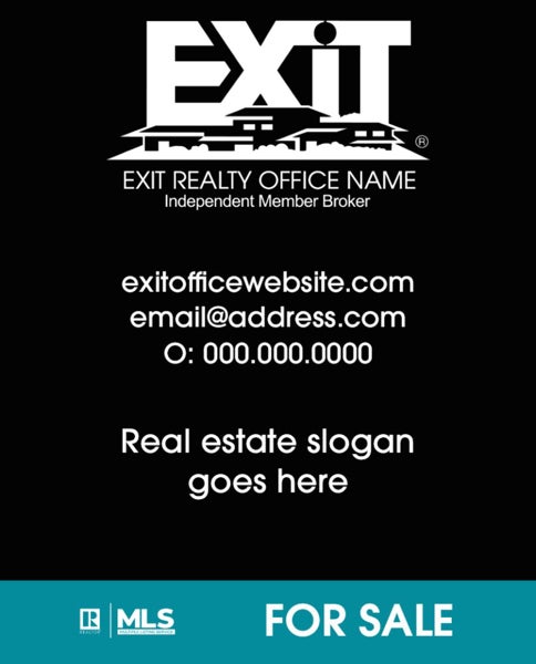 Picture of Office Sign Black 30" x 24"