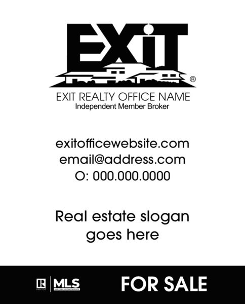 Picture of Office Sign Monotone 30" x 24"