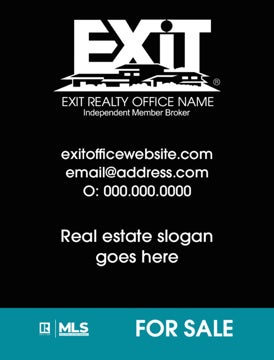 Picture of Office Sign Black 24" x 18"